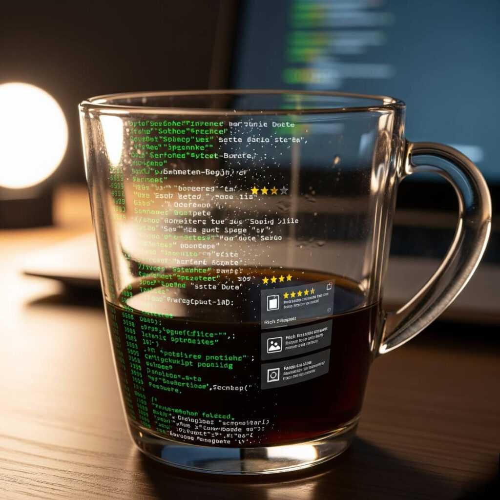 Coffee-fueled schema markup morphs to rich snippets